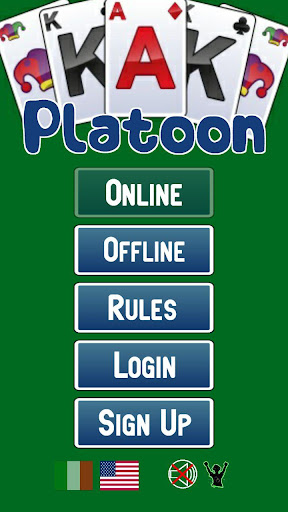 Android application Platoon screenshort