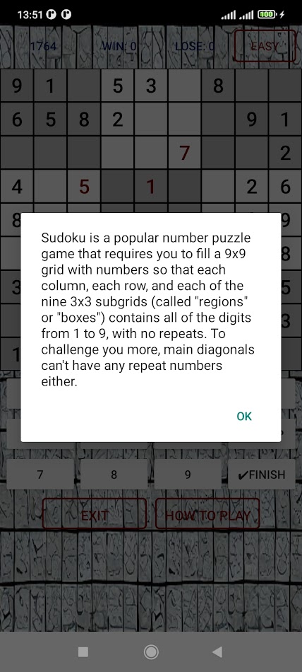 #1. Sudoku puzzle (Android) 来自: Jandem