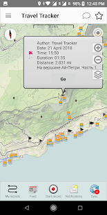 Travel Tracker Pro - Zrzut ekranu GPS