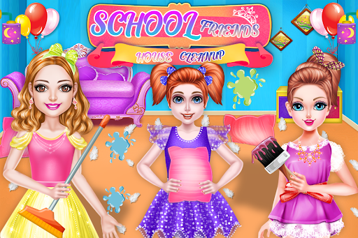 Android application School Friends House Clean Up screenshort