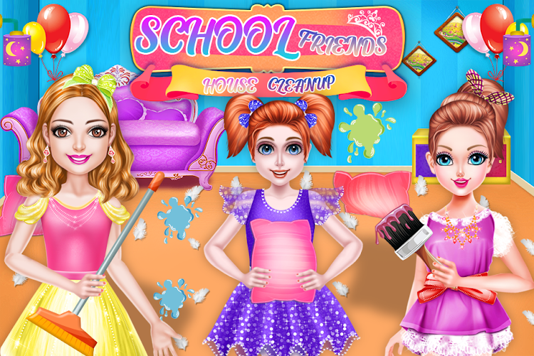 School Friends House Clean Up - 1.0.4 - (Android)