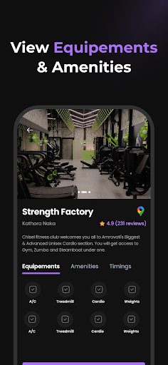 Fitverse | Fitness & Gym Screen 2