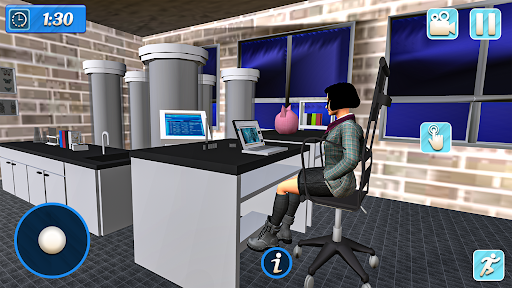 Sakura High School Girl Sim 3D Screen 2