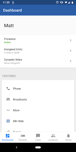 Android application MH-CURE Brown screenshort