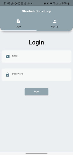 Android application ghorbeh screenshort