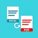 Excel to Pdf Converter - Androidアプリ