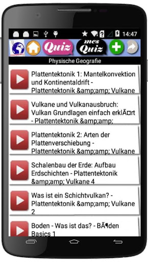 Geographie-Kurs Screen 2