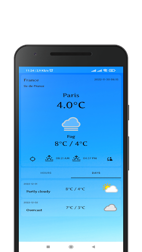 Weather LiApp - Weather Screen 3