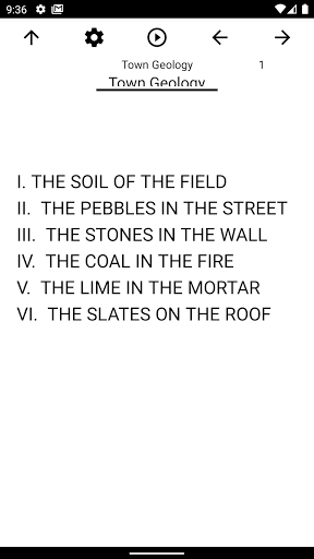 Android application Book, Town Geology screenshort