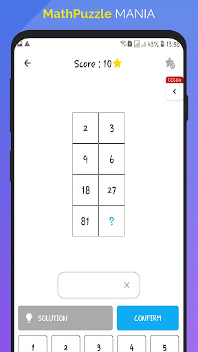 Math Quiz Screen 3