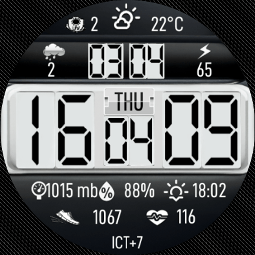 N-SPORT737 Big Digital Weather - AppWisp.com
