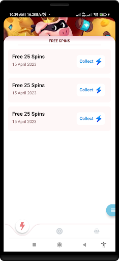 Android application CM-Spins Rewards and Community screenshort