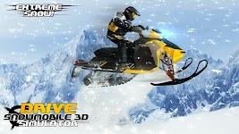 screenshot of Drive Snowmobile 3D Simulator