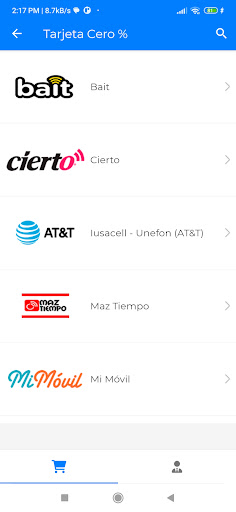 Tarjeta Cero Screen 3