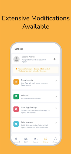 Prime Support Admin Screen 3