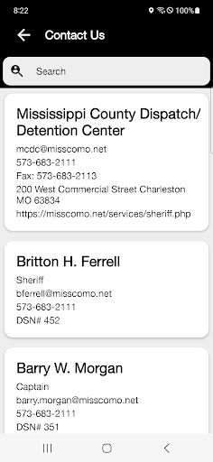 Mississippi County Sheriff, MO Screen 3