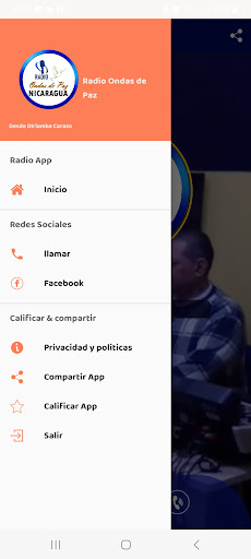 Radio Ondas de Paz Nicaragua Screen 3