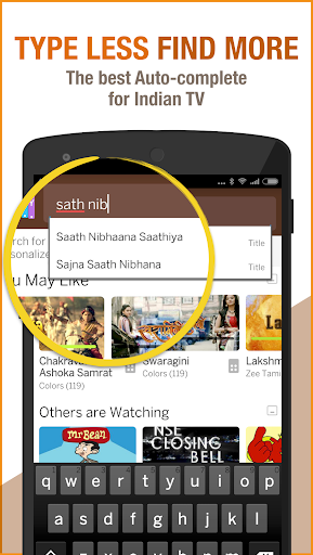 Sensy India TV Guide & Remote Screen 3