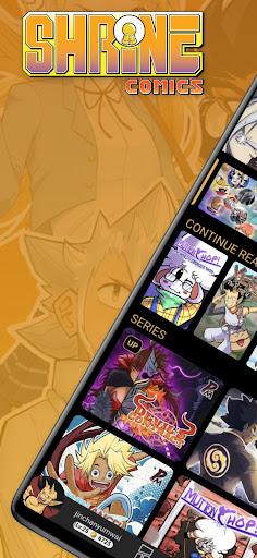 Android application Shrine Comics screenshort