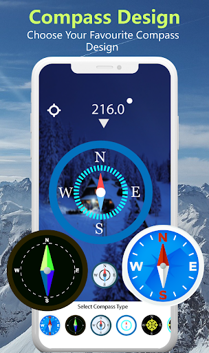 Digital Compass : Compass 360 Screen 2