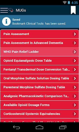 MUGs & Formulary Guide Screen 3