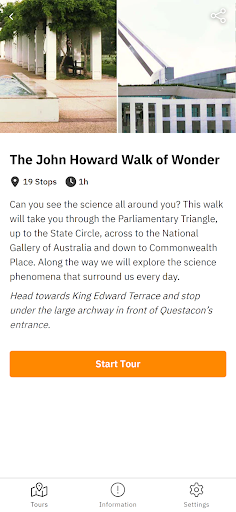Questacon Walks of Wonder Screen 2