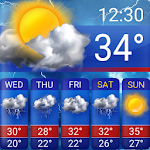 Cover Image of Download Free Weather Forecast App Widget 16.6.0.6325_50166 APK