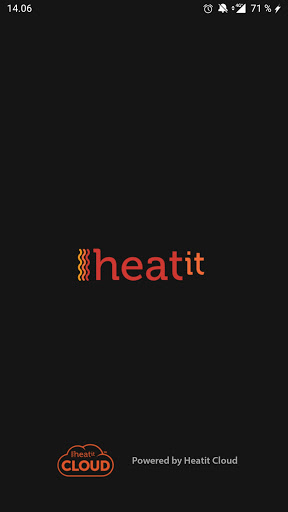 Android application Heatit WIFI screenshort