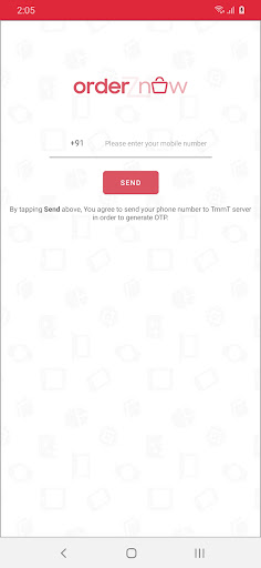 OrderzNow Master Screen 2