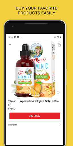 MaryRuth Organics Screen 2