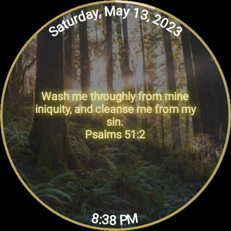 Restore Bible Watch Face Screen 3