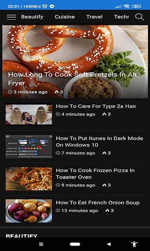 Android application How To All screenshort