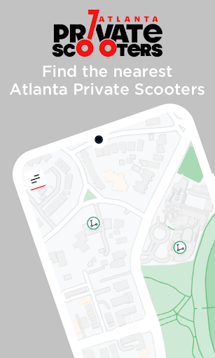 Android application Atlanta Private Scooters screenshort
