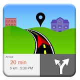 GPS Route Finder: Search, Plan, Route and Navigate icon