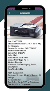 Printer Brother T720DW Guide