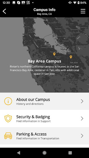 The Campus Guide Screen 2