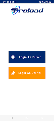 Android application Proload Driver screenshort