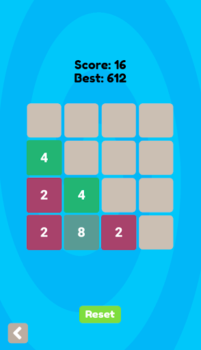 Classic-2048 -Colors Screen 3