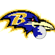 American Football Logo Pixels 