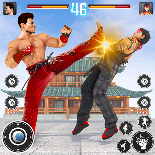 Kung Fu Karate Fighting Boxing logo