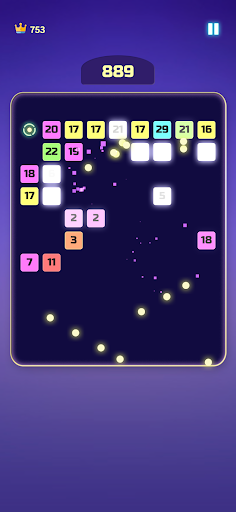 Balls Glow: Bricks Breaker Screen 3
