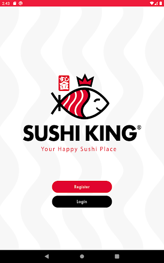 Android application SUSHI KING MYS screenshort