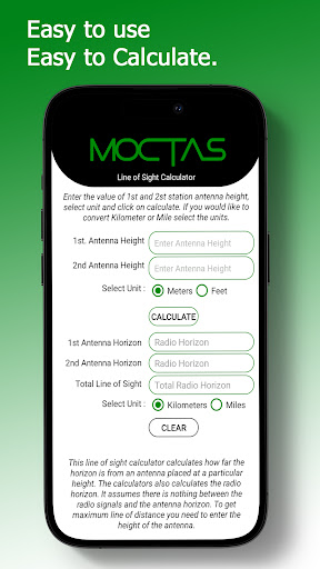 MOCTAS RF Calculator Screen 3