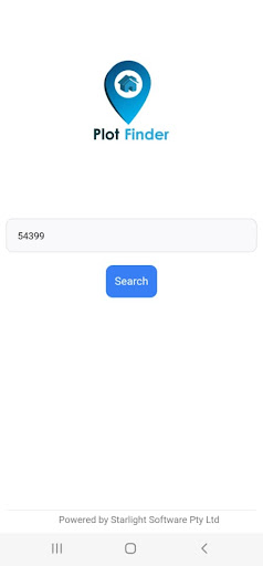 Android application PlotFinder screenshort