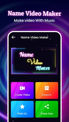 Name Video Maker For Statusのおすすめ画像1
