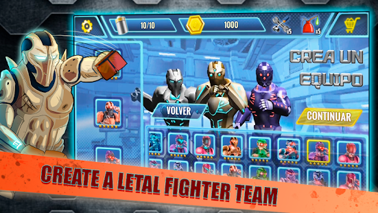 Fighting Game Steel Fighters Screenshot