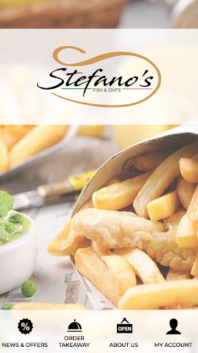 Android application Stefano's Fish and Chips screenshort