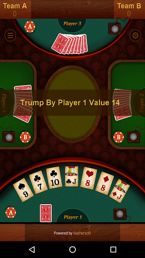 28 Card Game (Twenty Eight) Screen 3