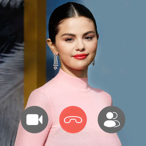 + Selena Gomez Fake Call + logo