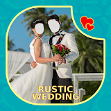 Rustic Wedding Couple Face Changer icon